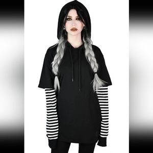 Killstar Jax hooded long sleeve